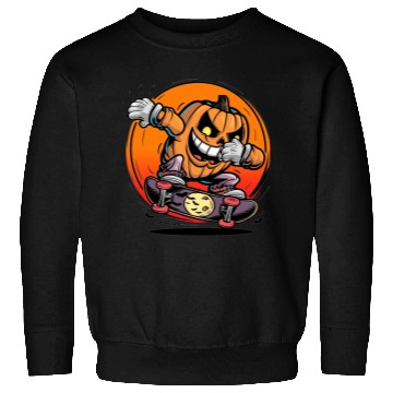 Discover Halloween jack o lantern dabbing Sweatshirts