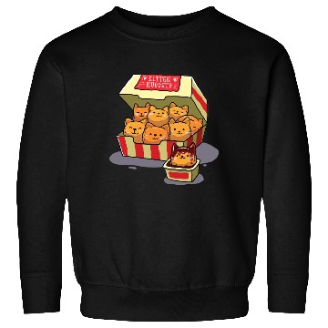 Discover Kitten Nuggets Food Cat Lover Sweatshirts
