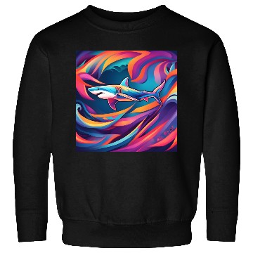 Discover Shark 2 - Colorful Sweatshirts