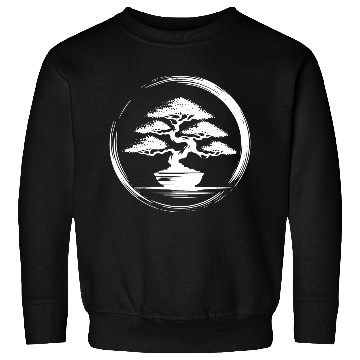 Discover Vintage Japanese Aesthetic Bonsai Tree Sweatshirts