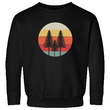 Discover pine tree sunset - nature Sweatshirts