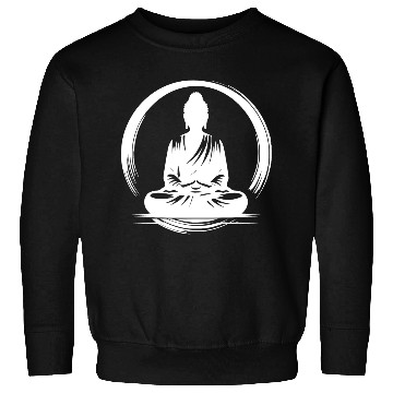 Discover Yoga Buddha Body Mindfulness Meditation Sweatshirts