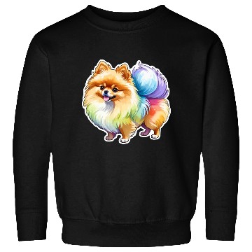 Discover Pomeranian Watercolor Sweatshirts
