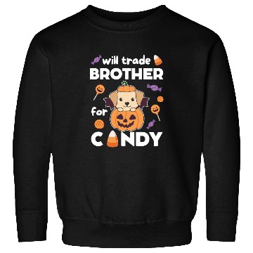 Discover Labrador Halloween Trade Brother For Candy Sweatshirts