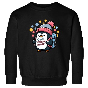 Discover Penguin Pinguin back to school cool classmates Sweatshirts