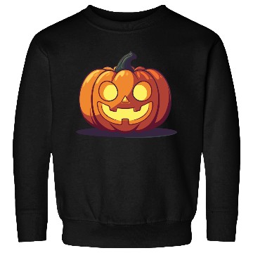 Discover Happy Jack-o'-Lantern Pumpkin Sweatshirts