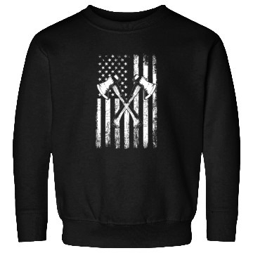 Discover axe throwing american flag Sweatshirts