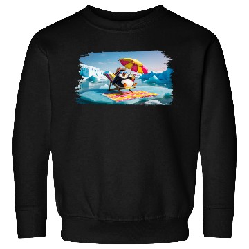 Discover Penguin On Holiday Sweatshirts