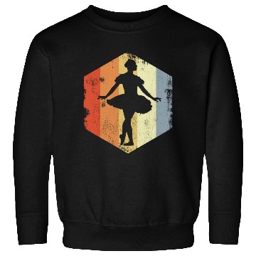 Discover Ballet Girl Sketch Vintage Look Sweatshirts