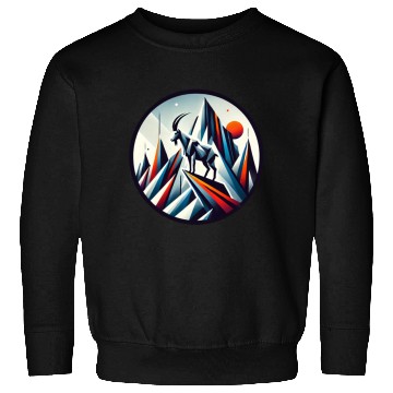Discover Abstract mountain goat Sweatshirts