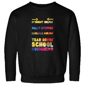 Discover School Counselor Watercolor I'm A Sweatshirts