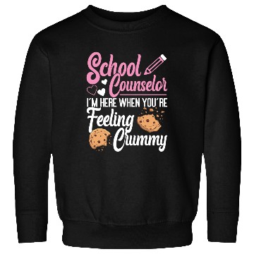 Discover School Counselor Pun Cookie School Sweatshirts