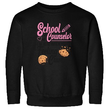 Discover School Counselor Pun Cookie School Sweatshirts