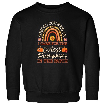 Discover School Counselor Pumpkin Fall Sweatshirts