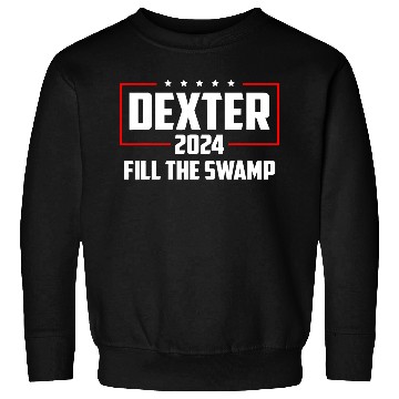 Discover Dexter 2024 Fill The Swamp Sweatshirts