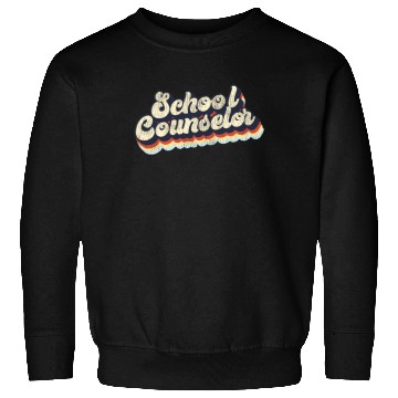 Discover School Counselor Retro Vintage Sweatshirts