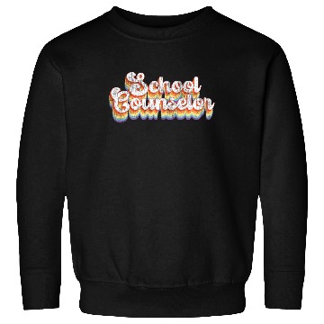 Discover School Counselor Retro Vintage Sweatshirts