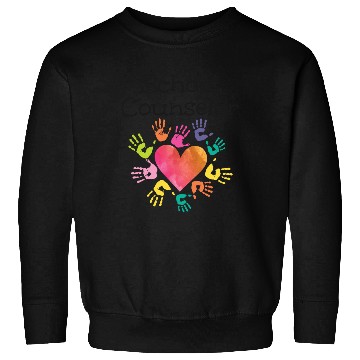Discover School Counselor Heart Sweatshirts