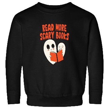 Discover Read More Scary Books 4 Sweatshirts