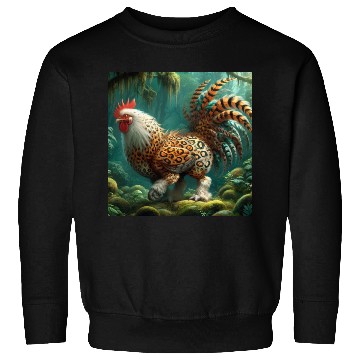 Discover The chicken-leopard Sweatshirts