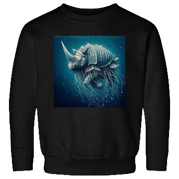 Discover The jellyfish-rhino Sweatshirts
