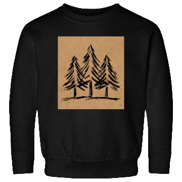 Discover Skinny pine trees Pine forest gift for nature hike Sweatshirts