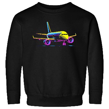 Discover Aircraft Cartoon Style Sweatshirts