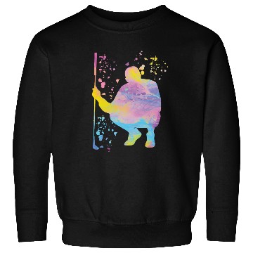 Discover Golfer Colorsplash Kids Miniature Golf Sweatshirts