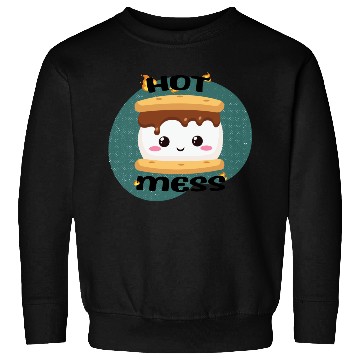 Discover Hot Mess Kawaii S'more Meme Sweatshirts