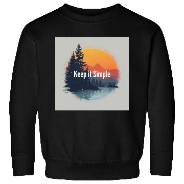 Discover keep it simple trends Sweatshirts