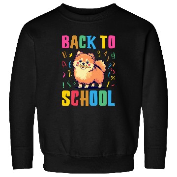 Discover Back To School with a Cute Pomeranian Sweatshirts