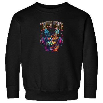 Discover EDM Festival Trippy Beats Sweatshirts