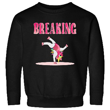 Discover BREAKING DANCE UNICORN Sweatshirts