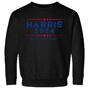 Discover Harris For President 2024 Save democracy Sweatshirts