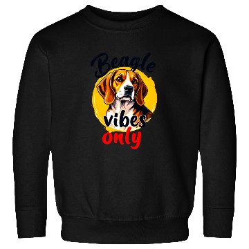 Discover beagle vibes only Sweatshirts