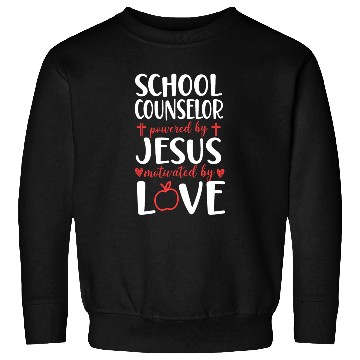 Discover School Counselor Jesus Faith Sweatshirts