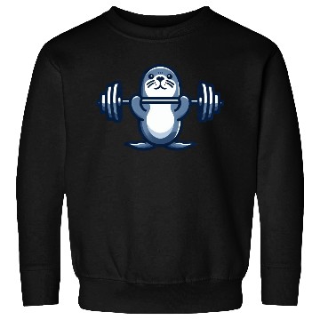 Discover Seal dumbbell gym fitness workout training Sweatshirts