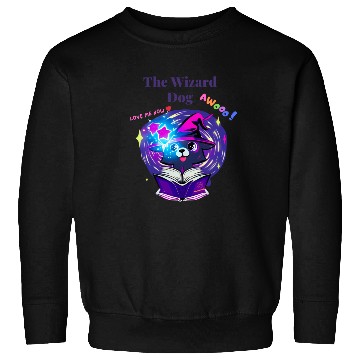 Discover The Wizard Dog Sweatshirts