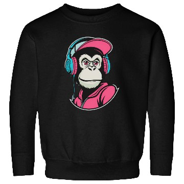 Discover A Cool Hiphop Monkey Sweatshirts