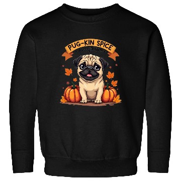 Discover PUG-KIN SPICE PUG LOVERS HALLOWEEN PUMPKIN Sweatshirts