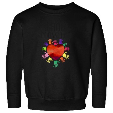 Discover School Counselor Heart Sweatshirts