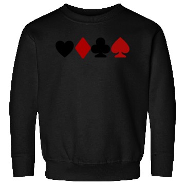 Discover playing card lovers Sweatshirts