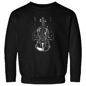 Discover Violin Sketch Sweatshirts