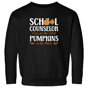 Discover School Counselor Pumpkin Fall Sweatshirts