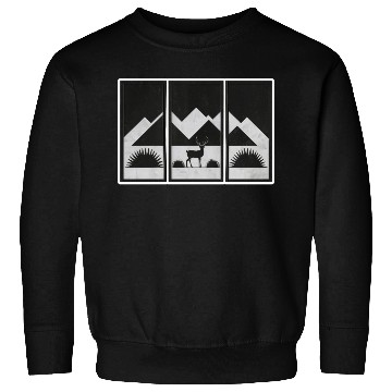 Discover Monochrome Wilderness Sweatshirts