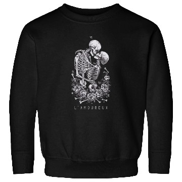 Discover VI The Lovers Tarot Card Classic Design Sweatshirts