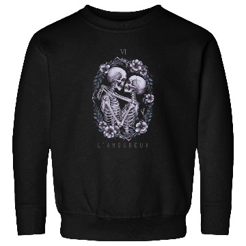 Discover VI The Lovers Tarot Card Classic Design Sweatshirts