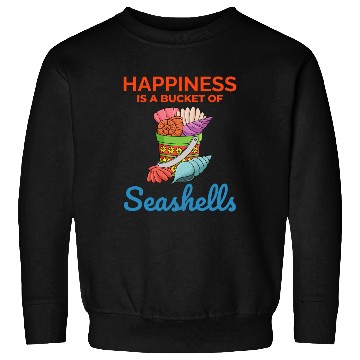 Discover Seashells Collector Beachcomber Sea Shell Ocean Sweatshirts