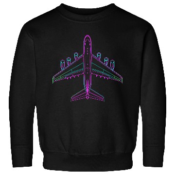 Discover Aircraft Drawing 80s Look Sweatshirts
