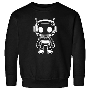 Discover Robot, Game Character, Gamer logo, Mascot Sweatshirts